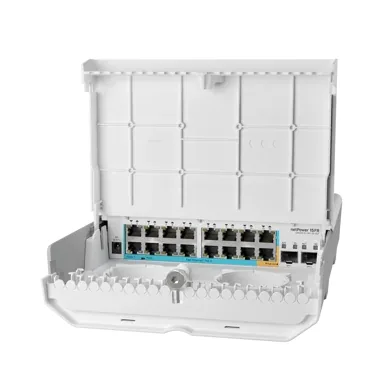 MTik CRS318-1Fi-15Fr-2S-OUT (netPower 15FR)